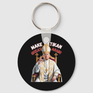 Chaveiro Pope Trump Engraçado Presidente Trump