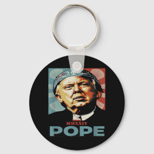 Chaveiro Pope Trump Engraçado Presidente Trump Quer Ser O N