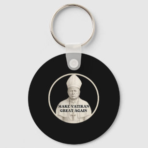 Chaveiro Pope Trump Funny Trump Vaticano Christian Retro Ch