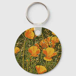 Chaveiro Poppies Posterizados