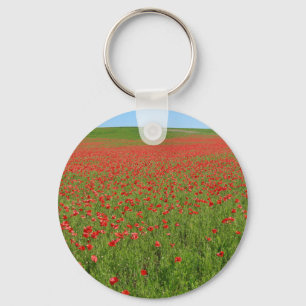 Chaveiro Poppies vivos!