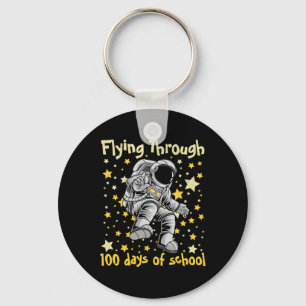 Chaveiro Por 100 Dias De Escola 100º Dia De Astronauta Cria