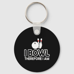 Chaveiro Por Conseguinte, Eu Sou... Boliches De Bowler.