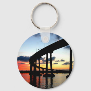 Chaveiro Por do sol da ponte de San Diego
