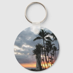 Chaveiro Por do sol em Havaí