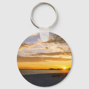 Chaveiro Pôr do sol na praia de Pensacola