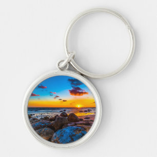 Chaveiro Por do sol no mar