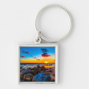 Chaveiro Por do sol no mar