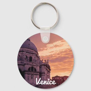 Chaveiro Pôr do sol sobre Basilica em Veneza