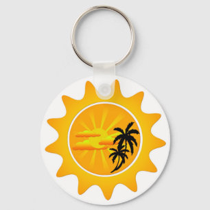 Chaveiro Pôr do sol tropical