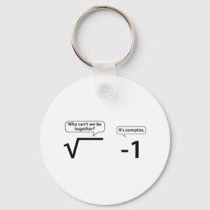 Chaveiro Por que não podemos ficar juntos? É complexo.