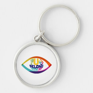 Chaveiro Por que você não vê você pertencer a mim?