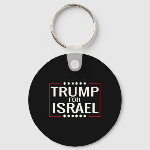 Chaveiro Por Trump 2020 Hebraico Rally Sign-jedesejo Israel