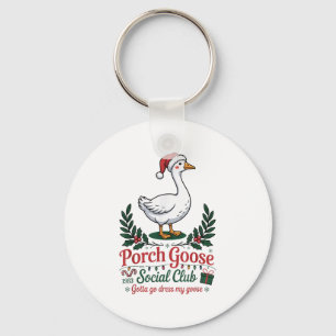 Chaveiro Porch Goose Social Club Tem Que Ir Vestir Meu Gato