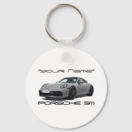 Chaveiro Porsche 911 (PERSONALIZADO) 992.2
