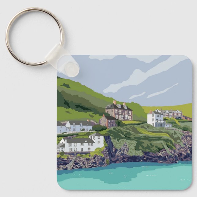 Chaveiro Port Isaac - Port Wen (Frente)