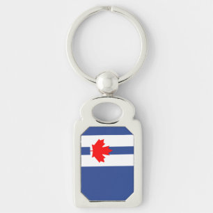 Chaveiro Porta-chaves com a bandeira de Toronto
