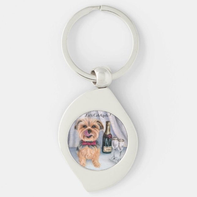 Chaveiro Porta-chaves Yorkie (Frente)
