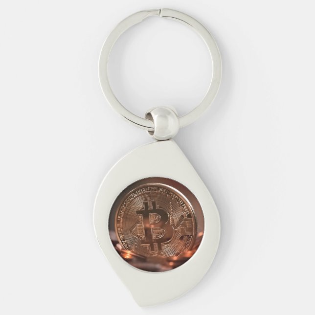Chaveiro Porta copos de Bitmoeda (Frente)
