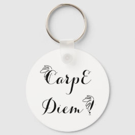 Chaveiro Porte-clefs rond 1 Carpe Diem