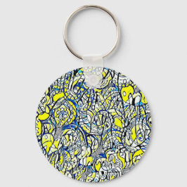 Chaveiro Porte-clés astral flores 3