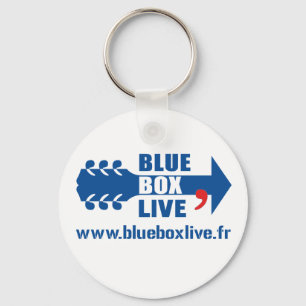 Chaveiro Porte-clés Blue Garagem privada Live