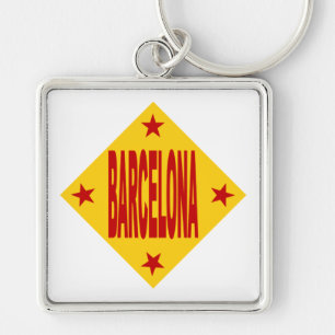Chaveiro Porte-clés carré Premium BARCELONA