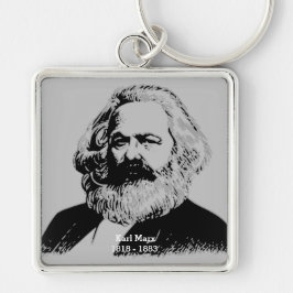 Chaveiro Porteclés carré Karl Marx - Grande