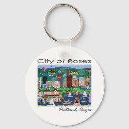 Chaveiro Portland~ A Cidade das Rosas