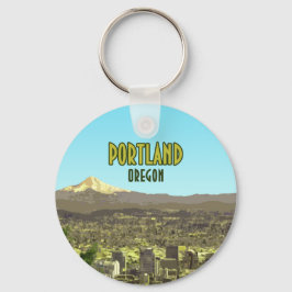Chaveiro Portland Oregon Centro Mt. Hood Vintage
