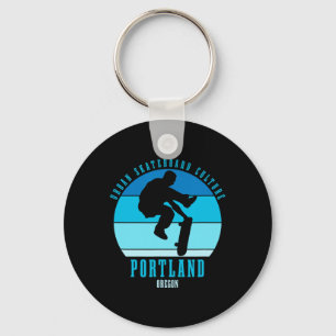 Chaveiro Portland Oregon Skatista Urna Skate 5