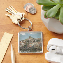 Porto de Whitby e Arte em Aquarela da Igreja de Sa