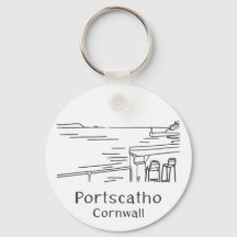 Portscatho Harbour Keyring