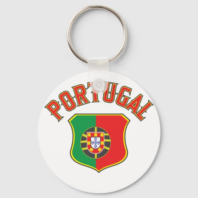 Chaveiro Portugal Grande e Negrito (Frente)