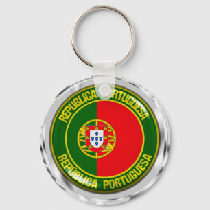 Chaveiro Portugal Round Emblem