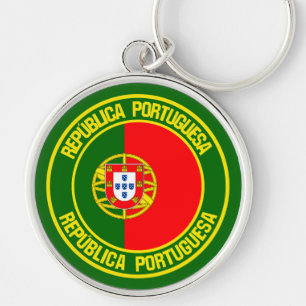 Chaveiro Portugal Round Emblem