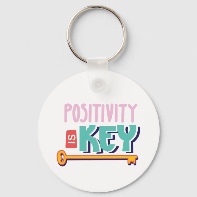 Chaveiro positivity is the key design  (Frente)