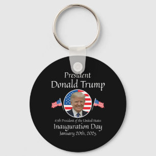 Chaveiro Posse de Donald Trump Dia 2025 47º Presidente dos