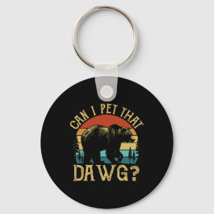 Chaveiro Posso Acariciar Esse Cachorro Funny Dawg Bear Meme