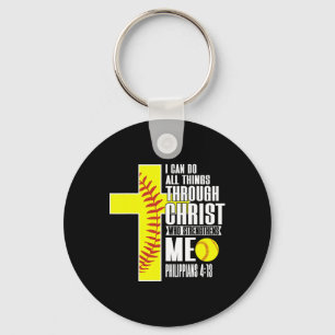 Chaveiro Posso fazer todas as coisas por meio de Cristo Sof
