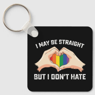 Chaveiro Posso ser hétero mas não odeio gays e lésbicas