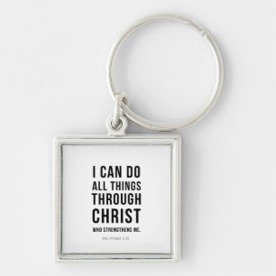 Chaveiro Posso Todas as Coisas Filipenses 4:13