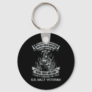 Chaveiro Possua para sempre o título veterano naval marinhe