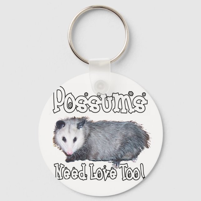 Chaveiro Possum Precisa De Amor Também (Frente)