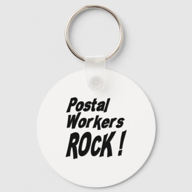 Chaveiro Postal Workers Rock! Keychain (Frente)