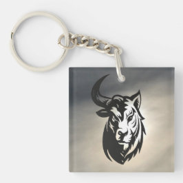 Chaveiro Poster brillant - half bull half tiger