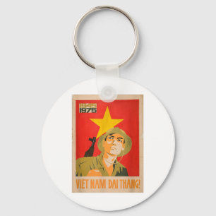 Chaveiro Poster de Propaganda Vietcong - Comunista da Guerr