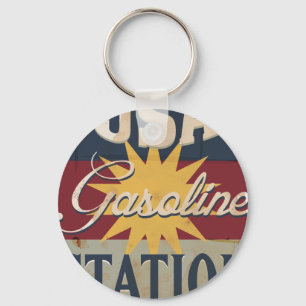 Chaveiro posto de gasolina dos eua