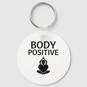 Chaveiro Postura de Yoga Pacífica Corporal Positiva Autoamo