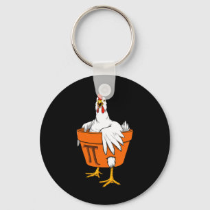 Chaveiro Pote De Frango Dia Pi Camisa Presente Homens Mulhe